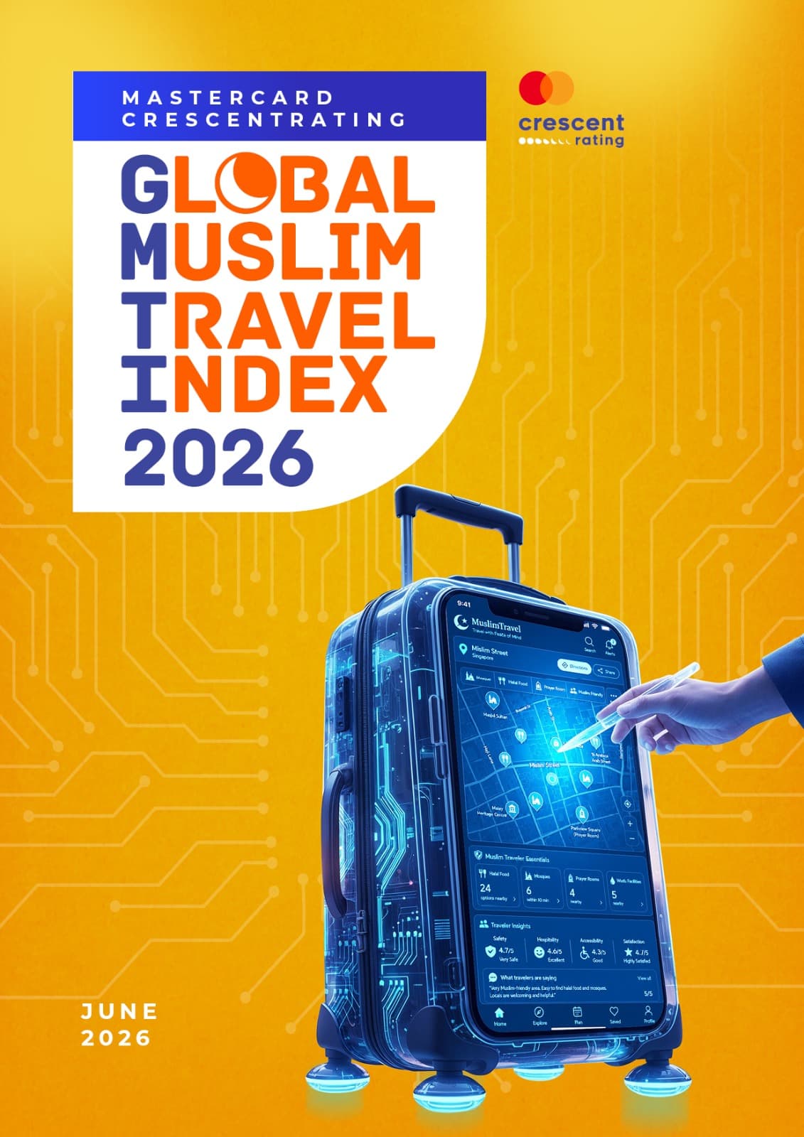 GMTI 2026 Report Cover — Mastercard-CrescentRating Global Muslim Travel Index