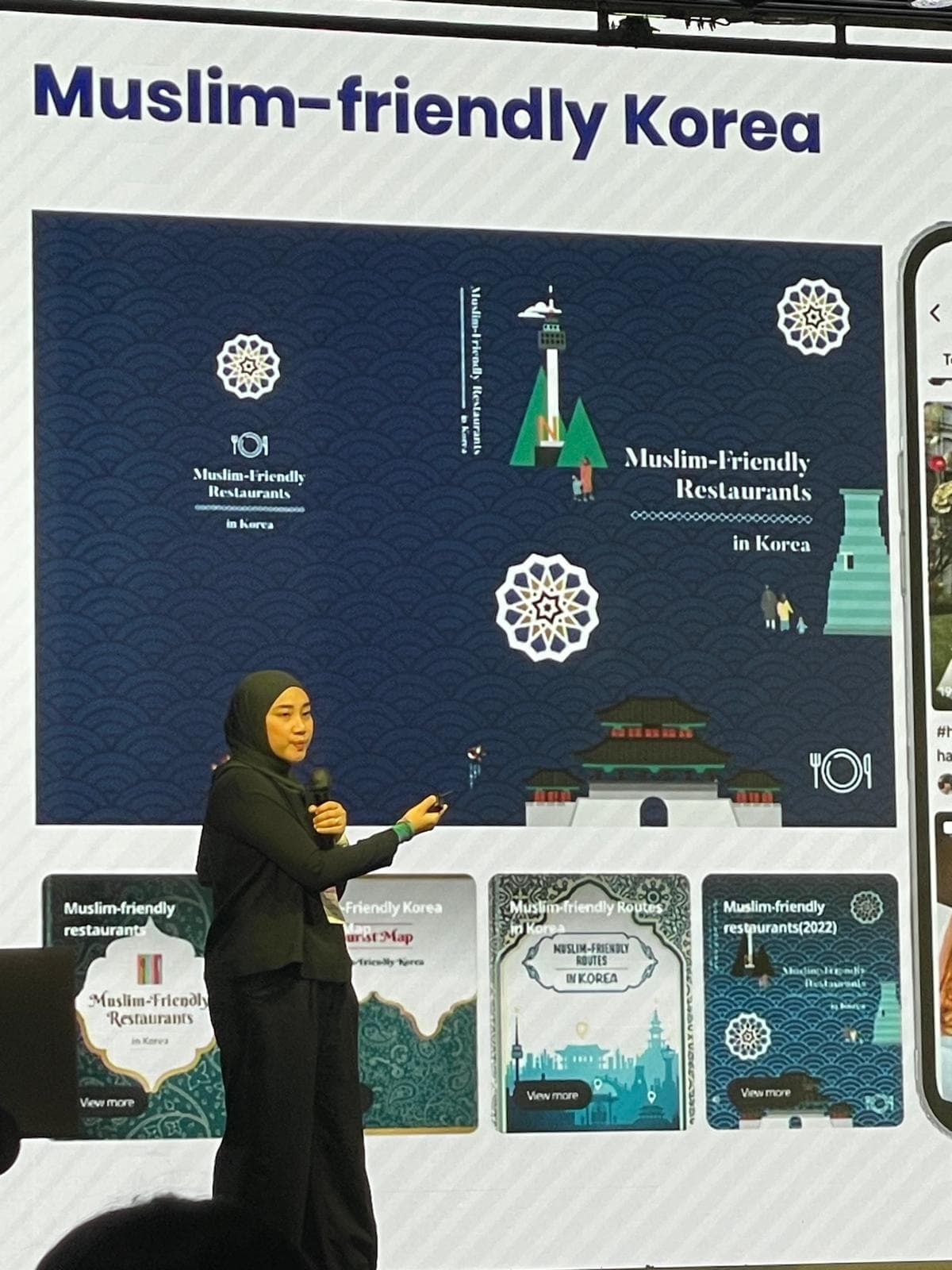 Raudha Zaini at Web in Travel Seoul