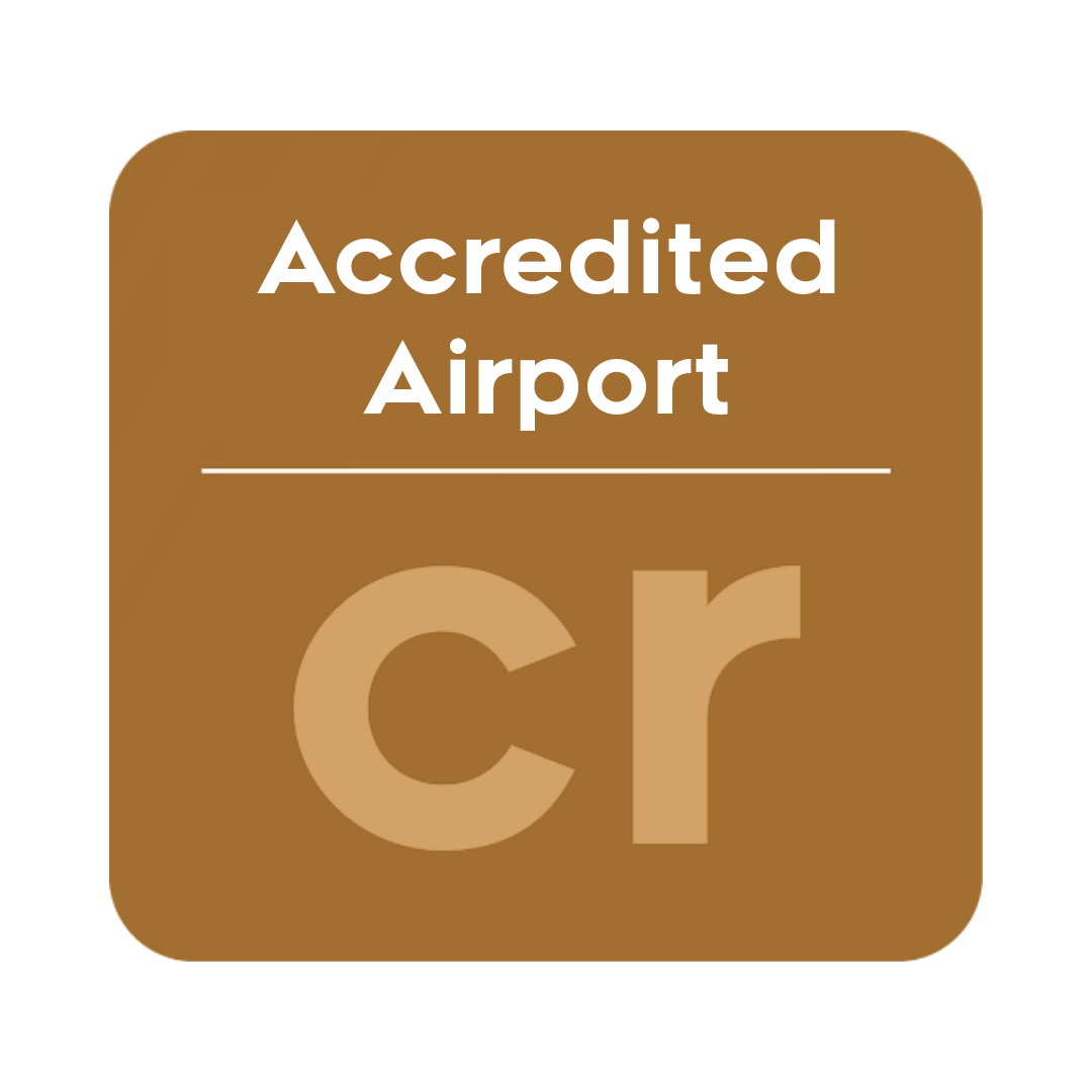 Airport Terminal Bronze accreditation badge
