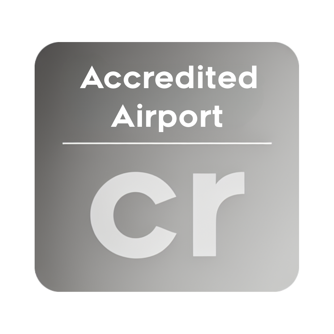 Airport Terminal Silver accreditation badge